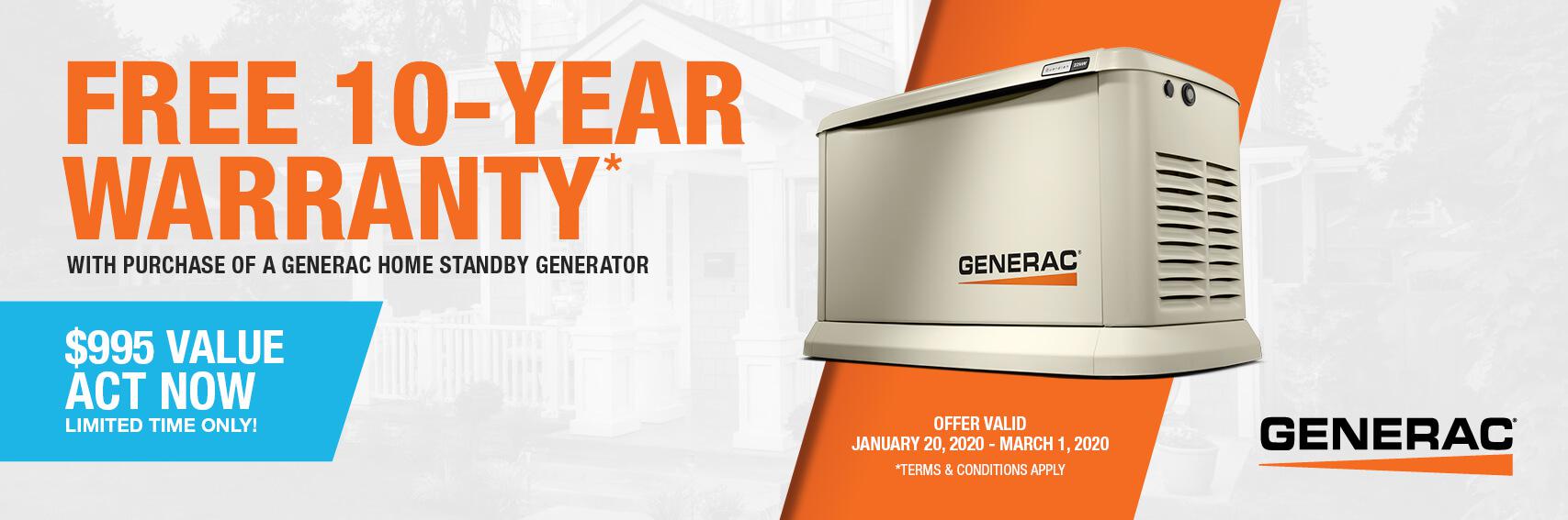 Homestandby Generator Deal | Warranty Offer | Generac Dealer | Edmond, OK